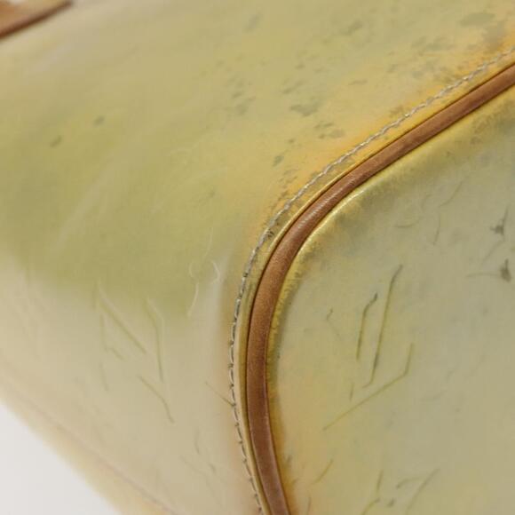 LOUIS VUITTON Monogram Vernis Houston Hand Bag Gris M91053 - Picture 14 of 16